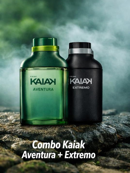 Kit Kaiak Duo — Aventura + Extreme Natura 100ml