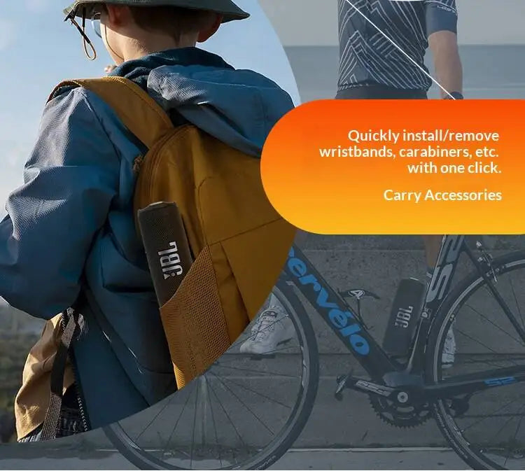 Parlante Portátil JBL Charge 6 / Flip 7 Caleidoscopio Mini | Para Ciclismo y Picnic | Sonido Estéreo