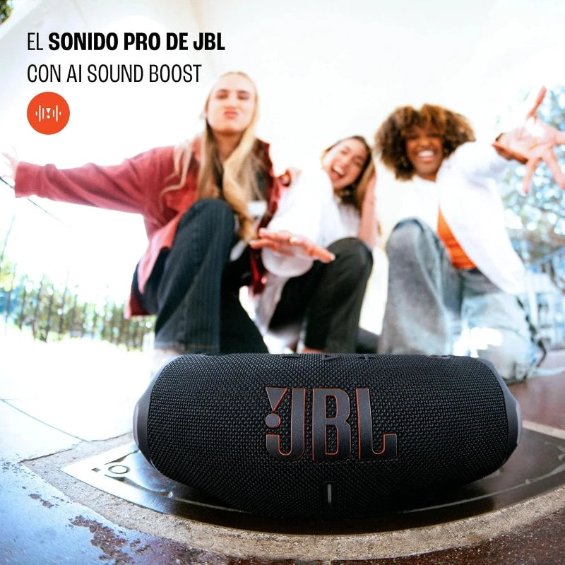 Parlante Bluetooth Portátil JBL Charge 6 | IP68 Resistente al Agua | Batería Banco | Sonido Estéreo | Para Fiestas