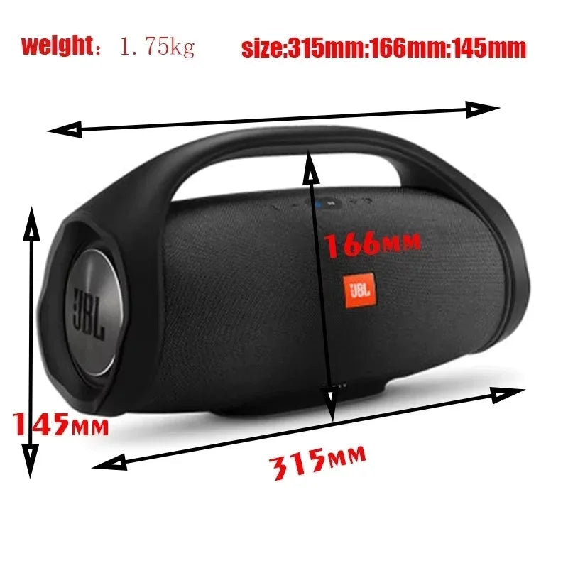Parlante Bluetooth Portátil JBL Boombox 2 | IPX7 Resistente al Agua | Subwoofer | Alta Potencia | Para Fiestas