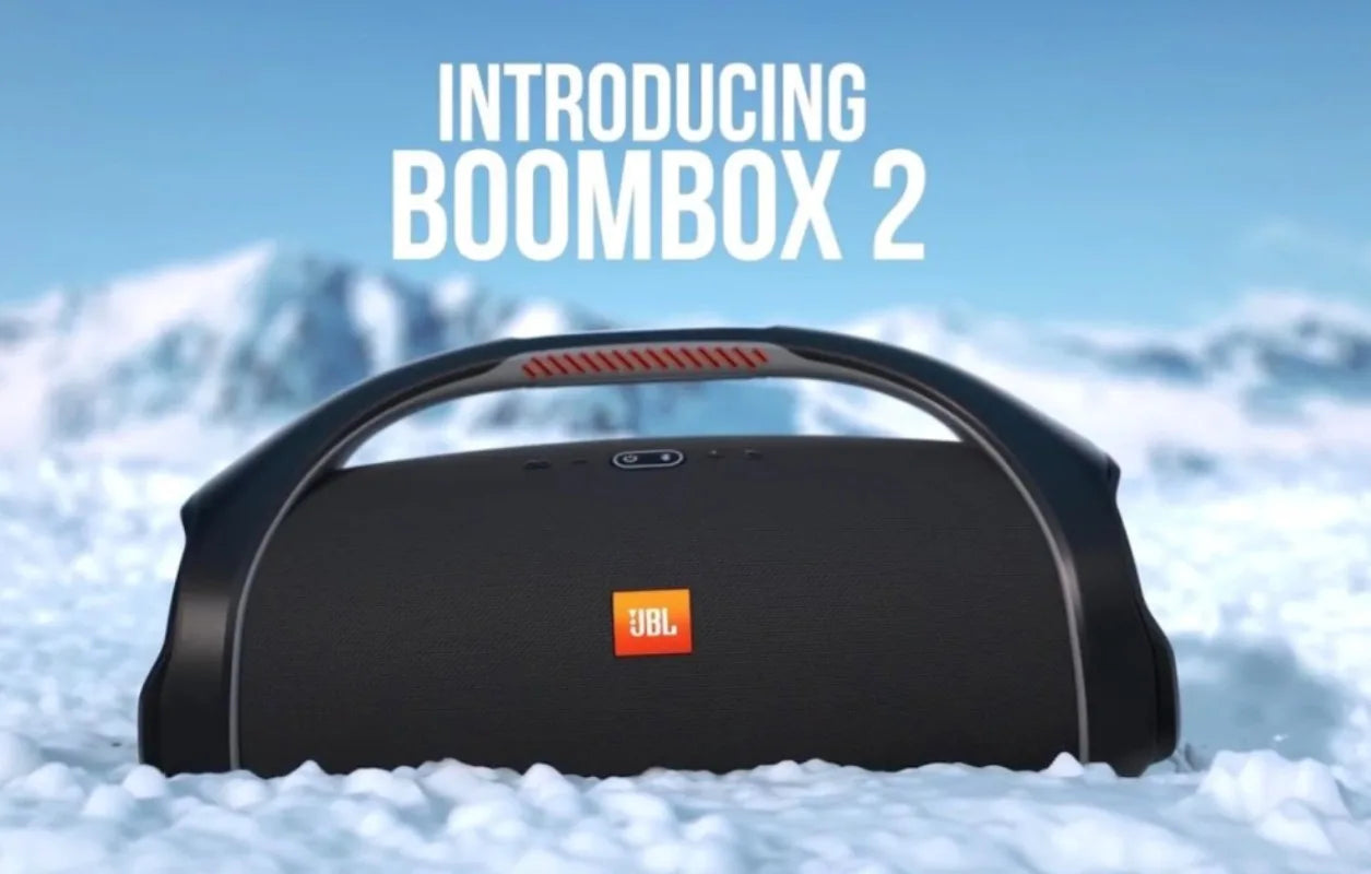 Parlante Bluetooth Portátil JBL Boombox 2 | IPX7 Resistente al Agua | Subwoofer | Alta Potencia | Para Fiestas