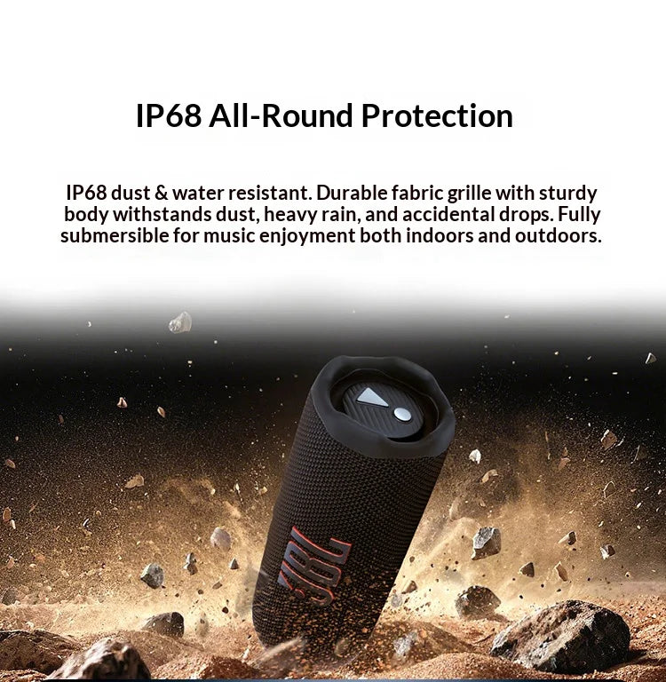 Parlante Bluetooth Inalámbrico JBL Flip 7 Caleidoscopio 7ª Gen | Resistente al Agua y Polvo | Para Ciclismo y Exterior