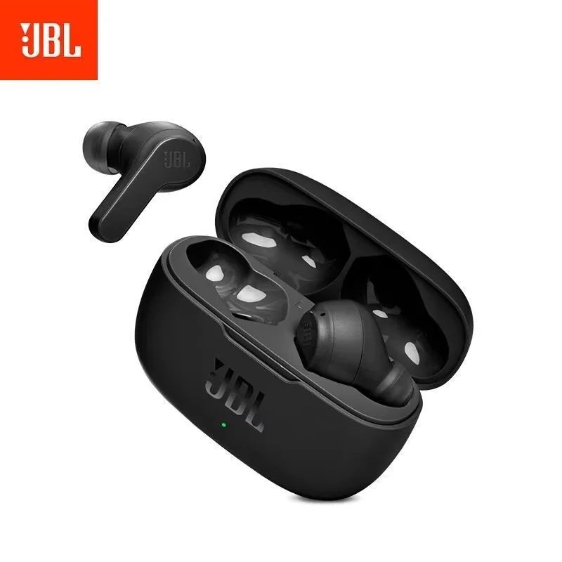Auriculares Bluetooth TWS JBL Wave 200 | Cancelación de Ruido | HiFi | Deportivos | Resistentes al Agua