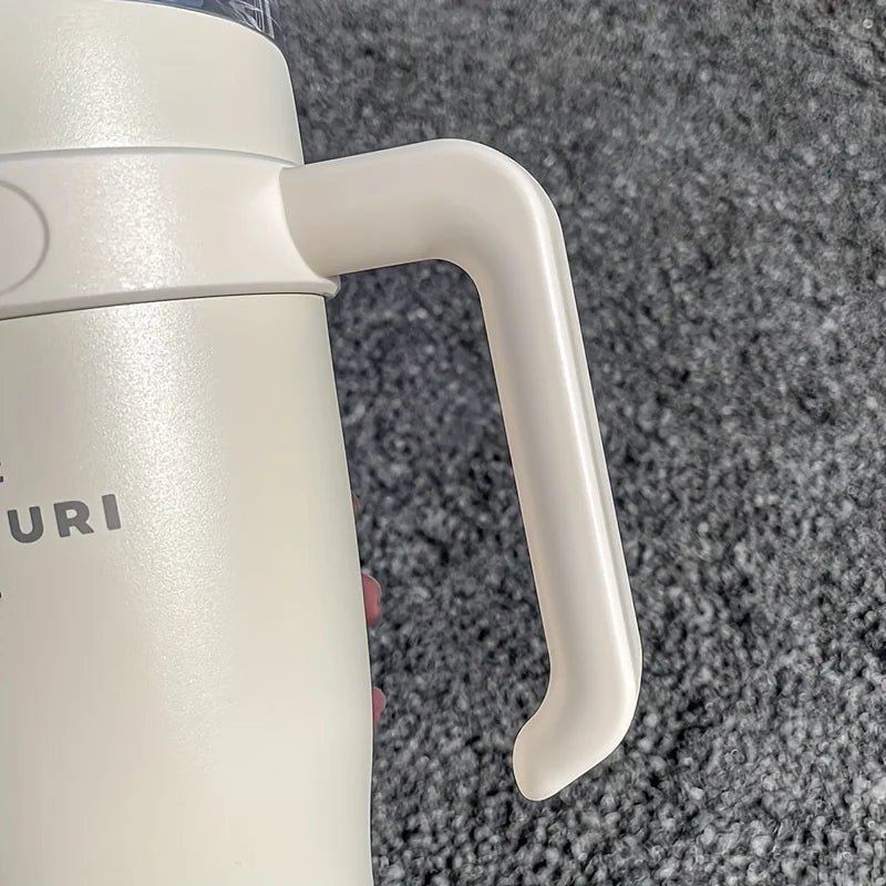 Vaso con Sorbete Gran Capacidad 38.55oz | Acero Inoxidable | Para Auto, Oficina y Hielo