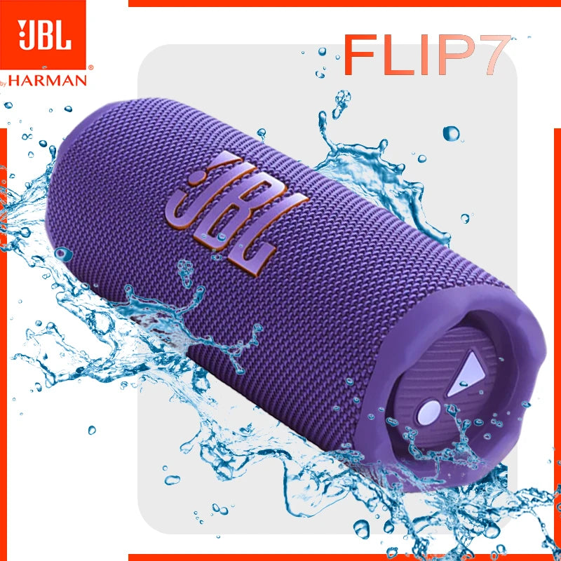 Parlante Bluetooth Portátil JBL Flip 7 Mini | HiFi Estéreo | Bajos Potentes | IP68 Resistente al Agua