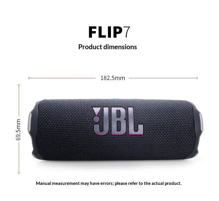 Parlante Portátil JBL Charge 6 / Flip 7 Caleidoscopio Mini | Para Ciclismo y Picnic | Sonido Estéreo