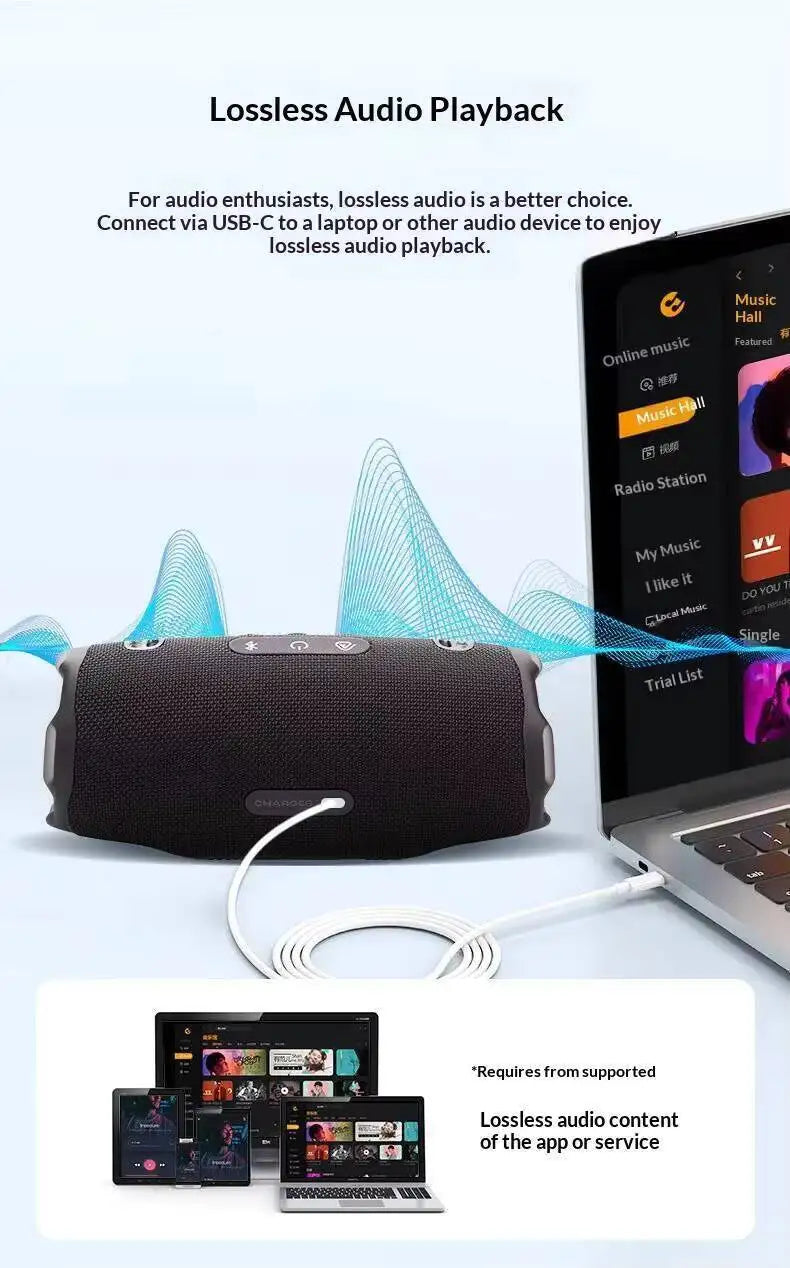 Parlante Portátil JBL Charge 6 / Flip 7 Caleidoscopio | Sintonía Profesional | Sonido Original Puro | Exterior