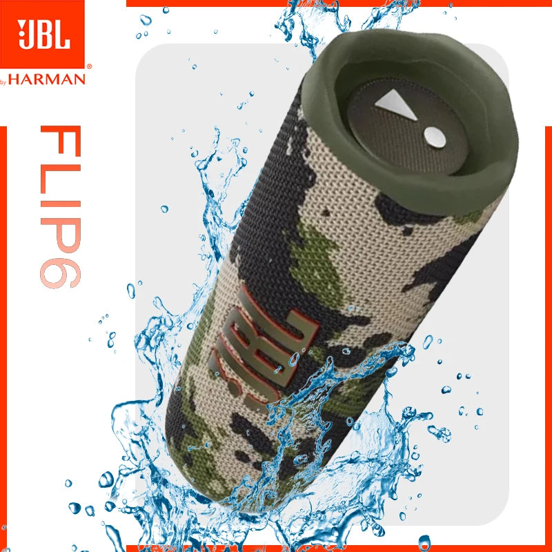 Parlante Bluetooth Portátil JBL Flip 6 | Resistente al Agua | Sonido Potente | Tweeters Independientes