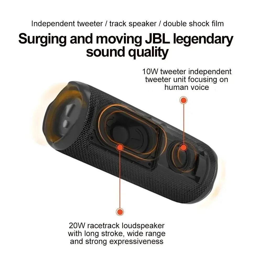 Parlante Bluetooth Portátil JBL Flip 6 | Bajos Potentes | Resistente al Agua y Polvo | Para Viajes y Exterior