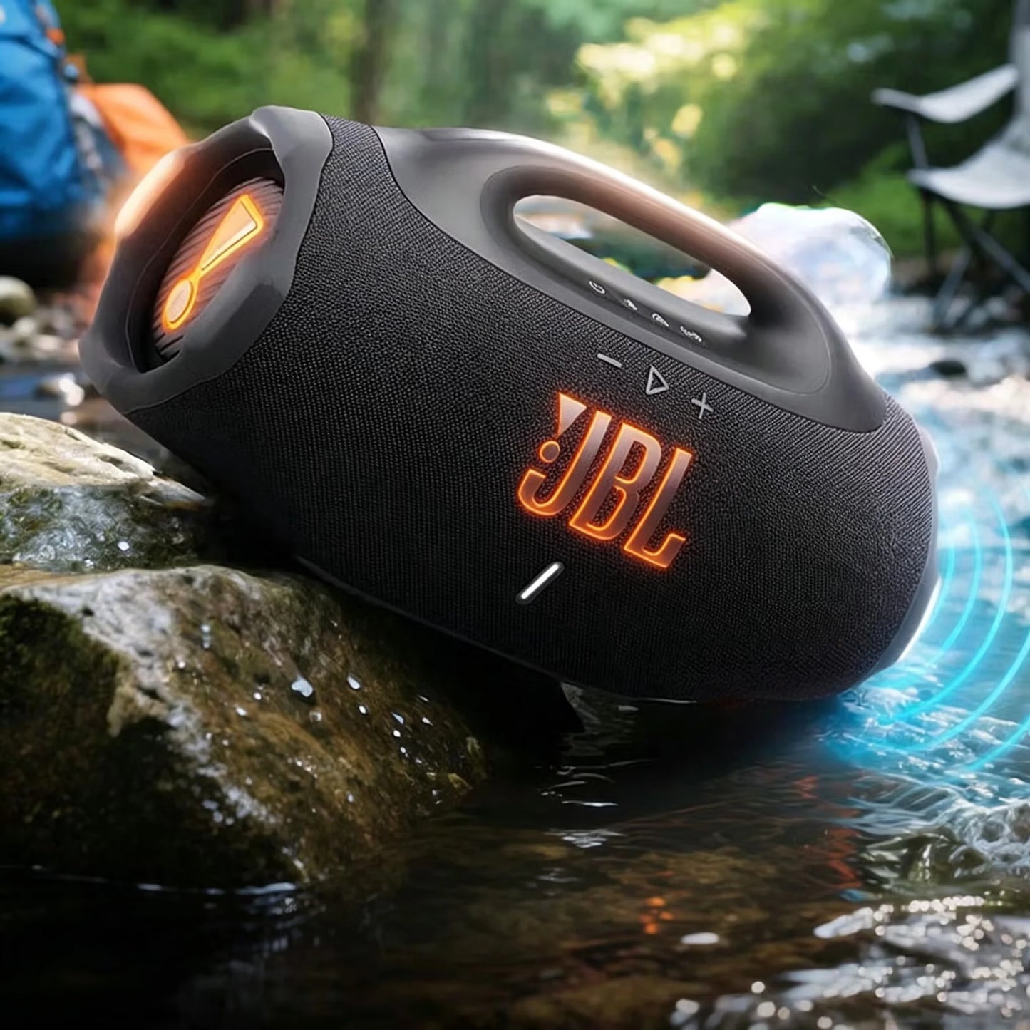 Parlante Bluetooth Portátil JBL Boombox 4 | Alta Potencia | Sonido Estéreo | Resistente al Agua | Exterior