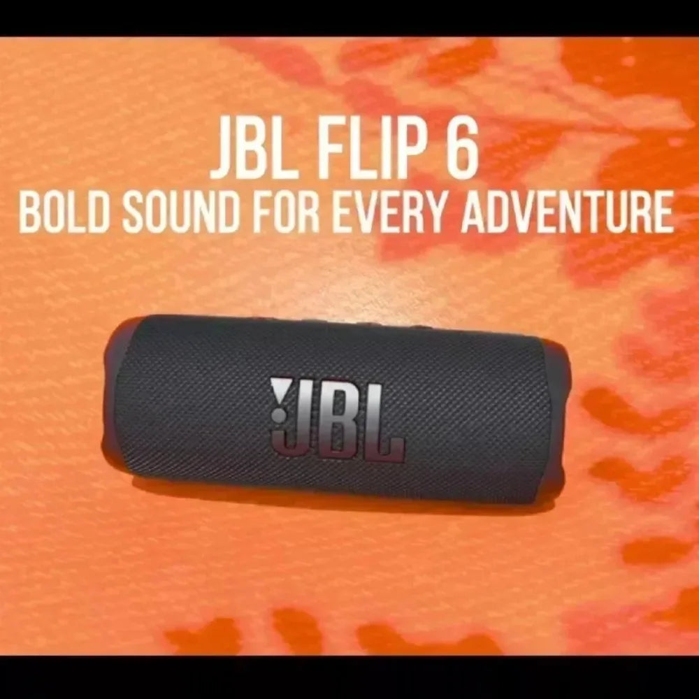Parlante Bluetooth Portátil JBL Flip 6 | Bajos Potentes | Resistente al Agua y Polvo | Para Viajes y Exterior