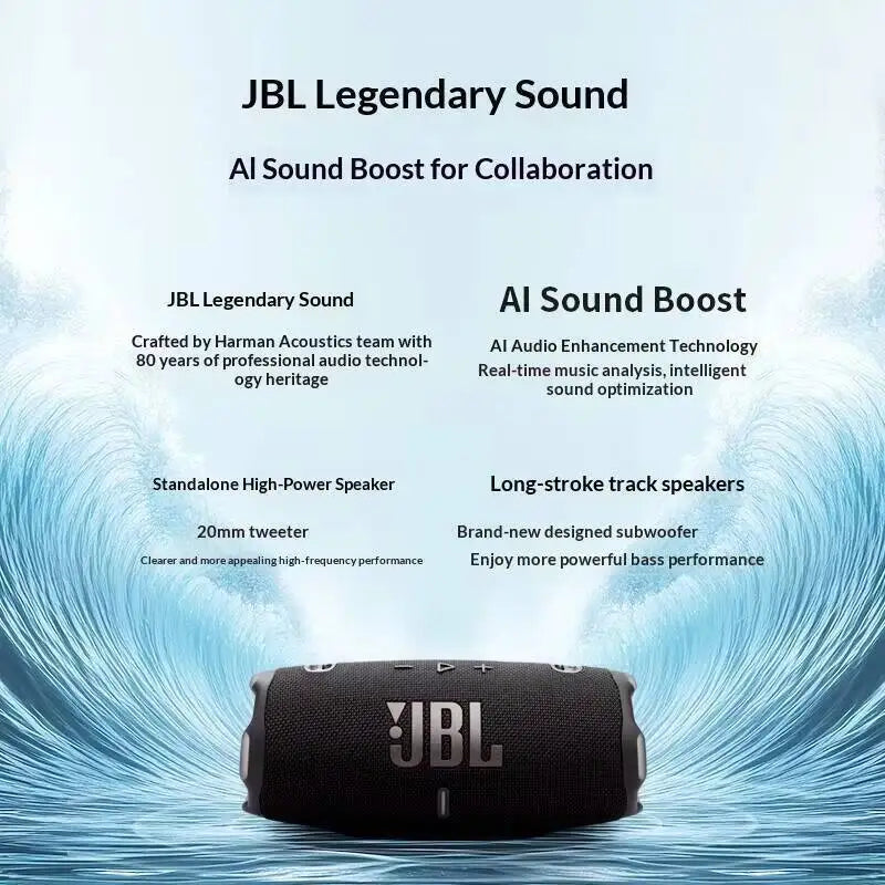Parlante Portátil JBL Charge 6 / Flip 7 Caleidoscopio | Sintonía Profesional | Sonido Original Puro | Exterior
