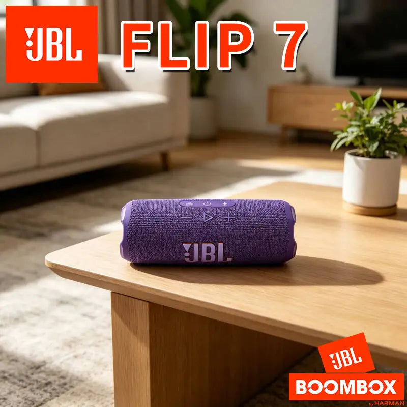 Parlante Portátil JBL Charge 6 / Flip 7 Caleidoscopio Mini | Para Ciclismo y Picnic | Sonido Estéreo