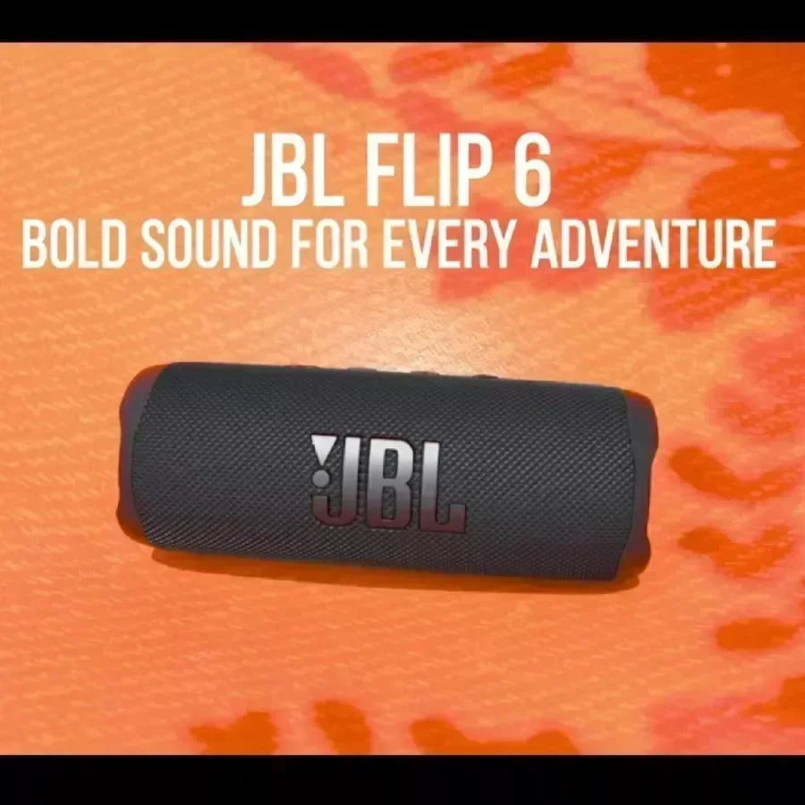 Parlante Bluetooth Portátil JBL Flip 6 | Bajos Potentes | Resistente al Agua y Polvo | Para Viajes y Exterior