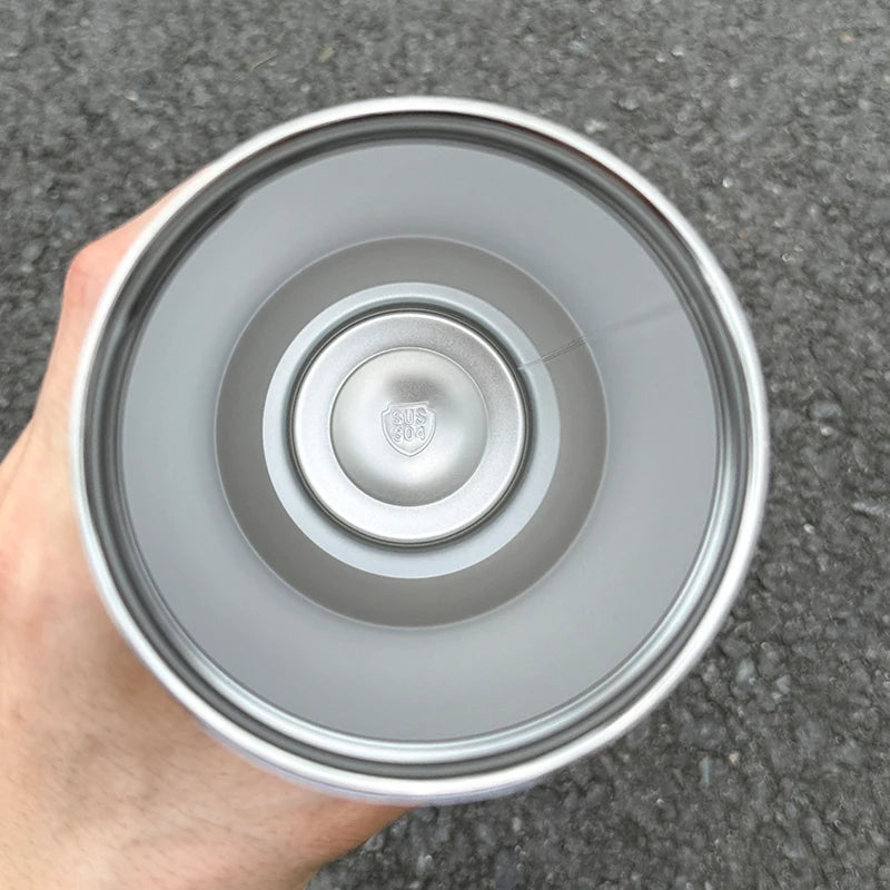 Botella Térmica 600/900ML Tapa Magnética | Doble Pared al Vacío | Asa Ancha | Para Exterior y Viajes