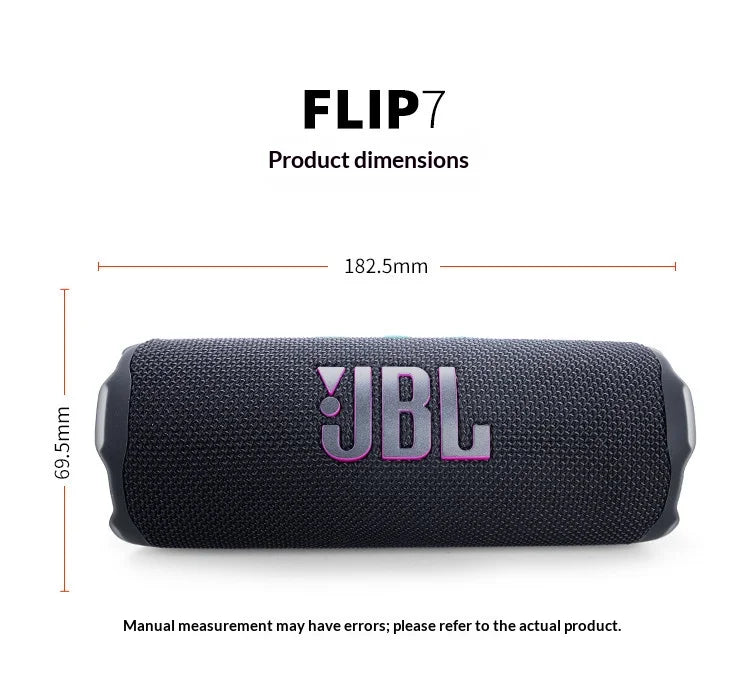 Parlante Bluetooth Inalámbrico JBL Flip 7 Caleidoscopio 7ª Gen | Resistente al Agua y Polvo | Para Ciclismo y Exterior
