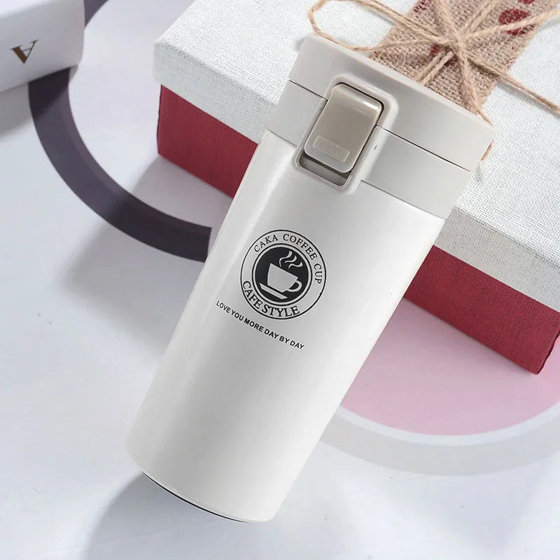 Taza Térmica 380/510ML Acero Inoxidable | Mantiene Calor y Frío | Para Auto y Deportes al Aire Libre